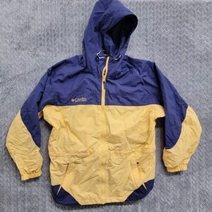 Columbia Sportswear Hooded Full Zip Jacket Women’s Size‎ Small Packable Blue